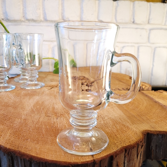 Set of 4 Irish coffee/cappuccino mugs - Picture 9 of 14